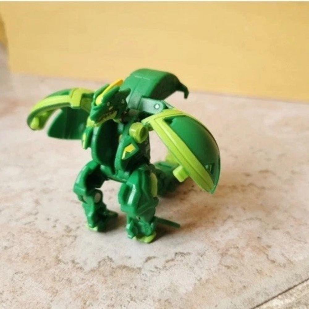 Bakugan Cyndeous Battle Planet White Haos B100 Green Ventus Hyper Dragonoid B600